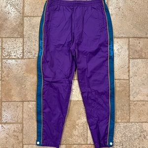 Just Don Converse Nylon Purple Track Pants